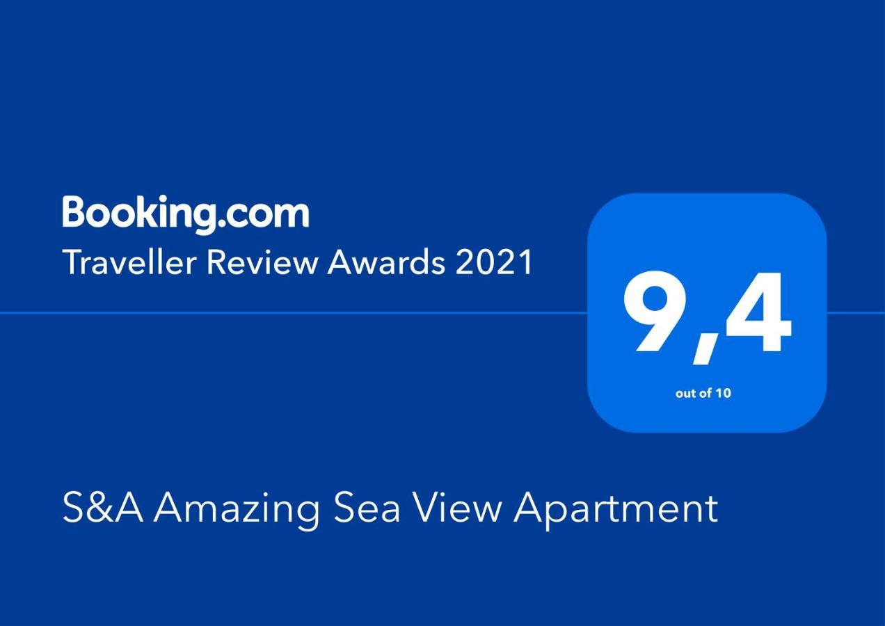 S&A Amazing Sea View Apartment Rhodes City Exterior photo